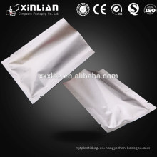 Bolsa de papel de aluminio / bolsita de aluminio sellada de tres lados